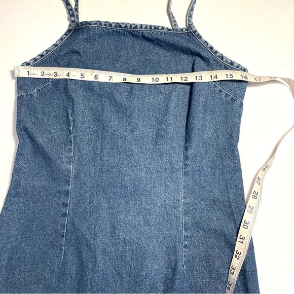 Stressed out sundress Jean material small - Picture 8 of 11